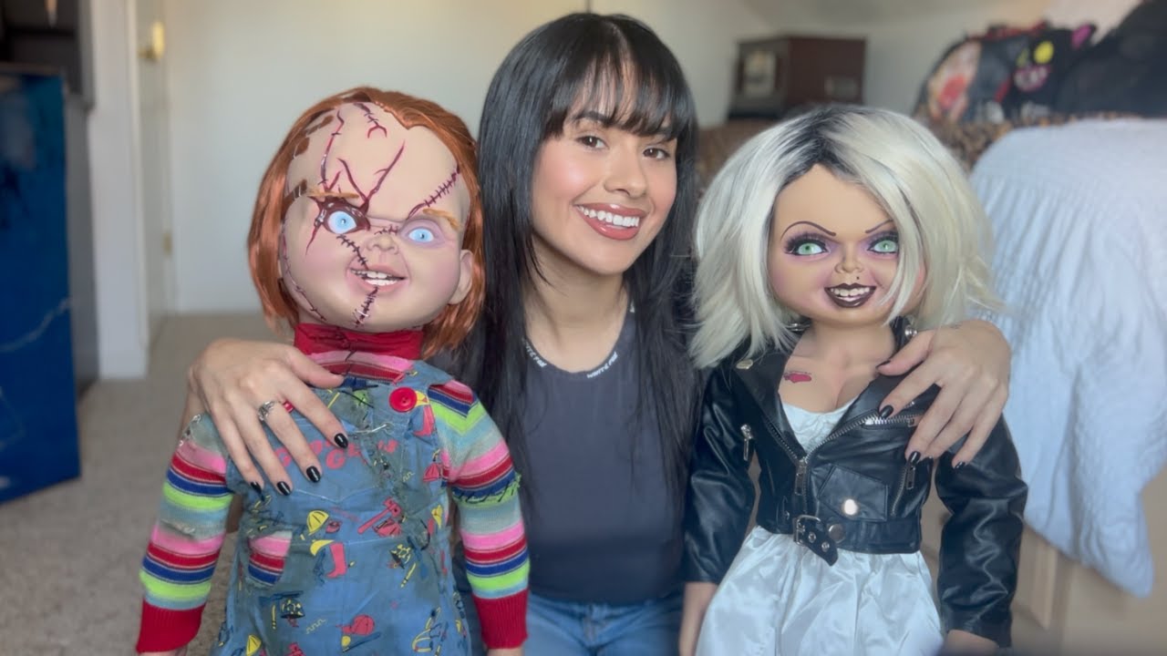 NECA BRIDE OF CHUCKY REPLICA DOLLS UNBOXING | TIFFANY & CHUCKY