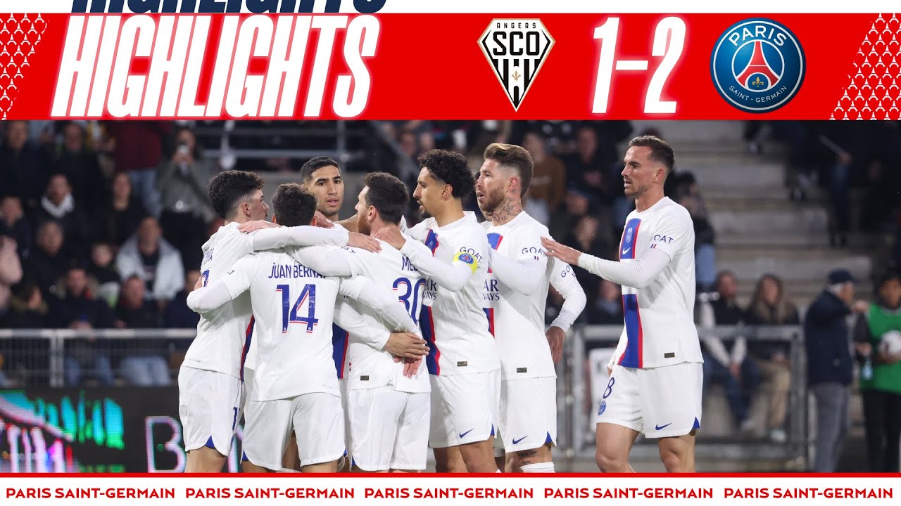 HIGHLIGHTS | ANGERS 1-2 PSG | MBAPP&Eacute; ⚽️⚽️