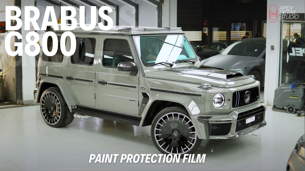 Protecting a Brabus G800 the Right Way