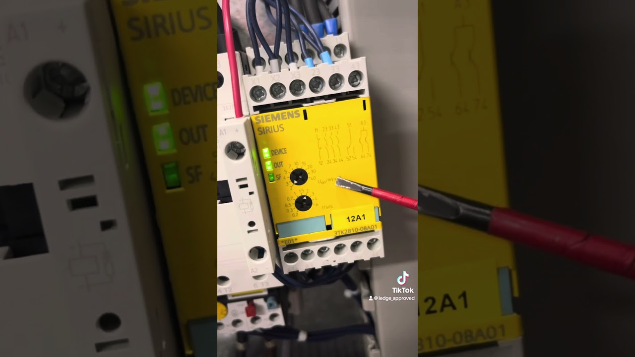 Standstill monitoring safety relay what it does and how it works.