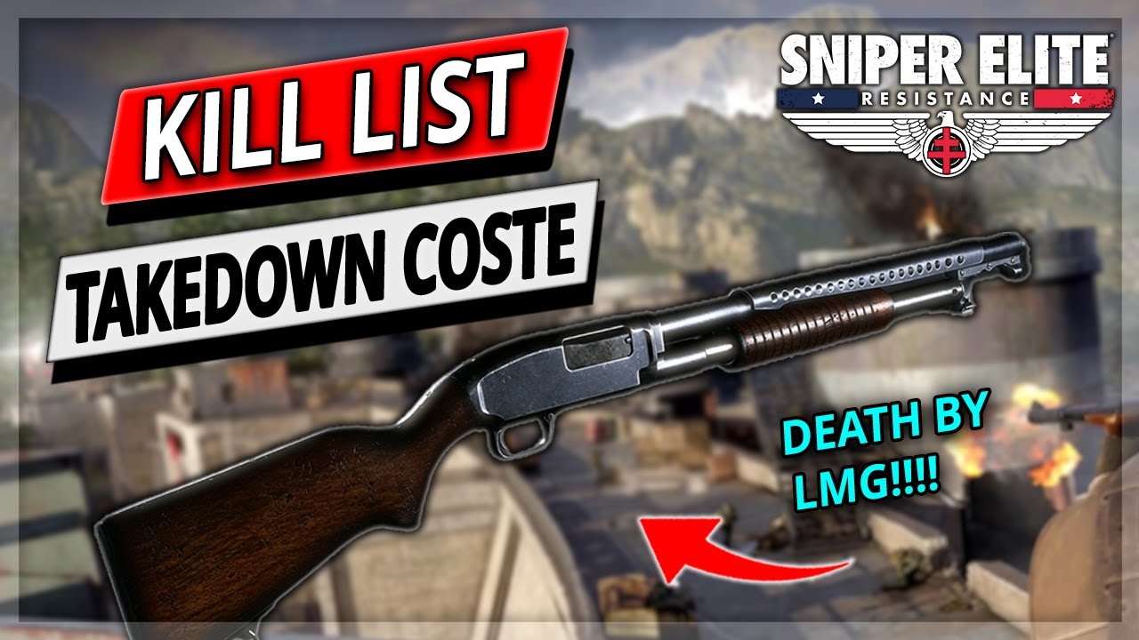 Как разблокировать дробовик Trench в Sniper Elite Resistance