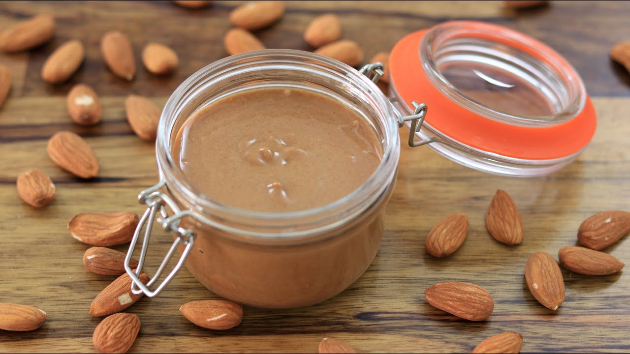 How to Make Homemade Almond Butter | Almond Butter Recipe