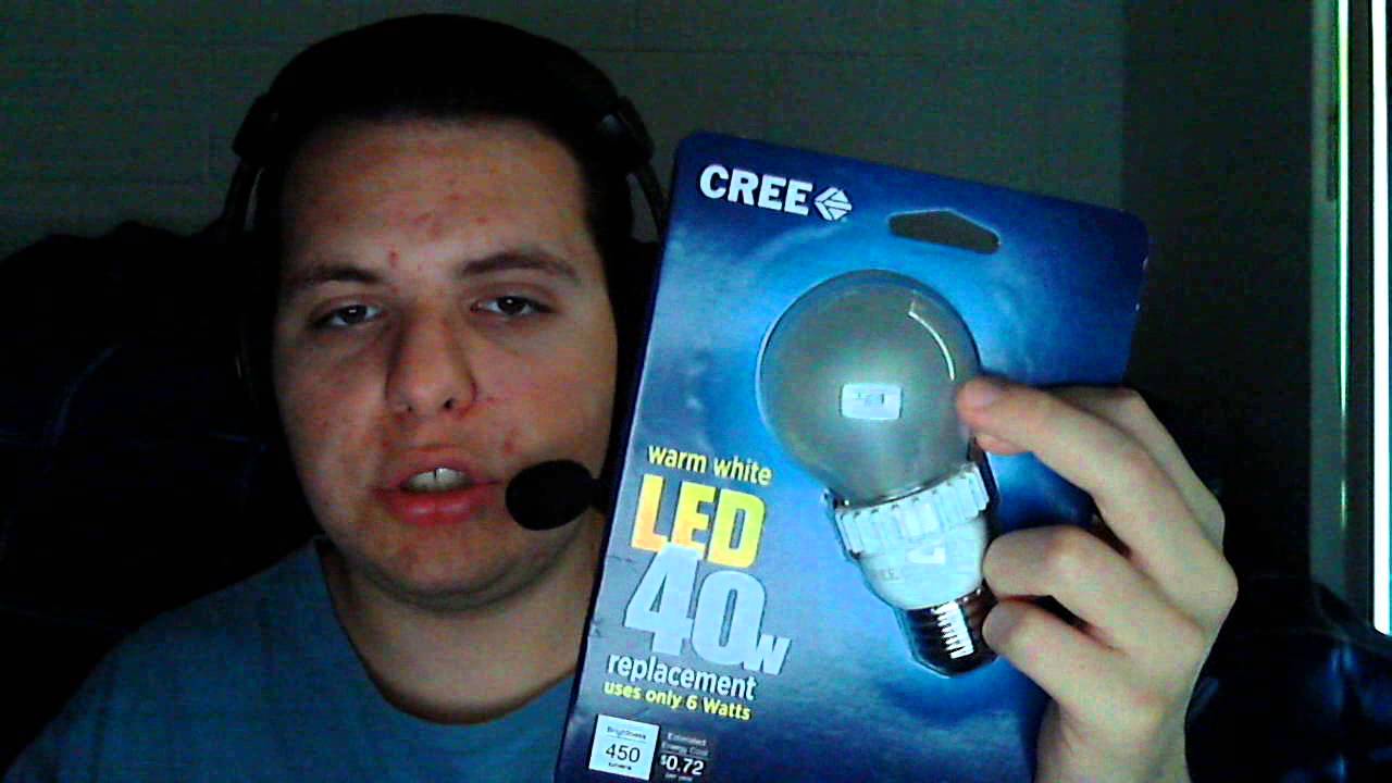 CREE LED lightbulb review