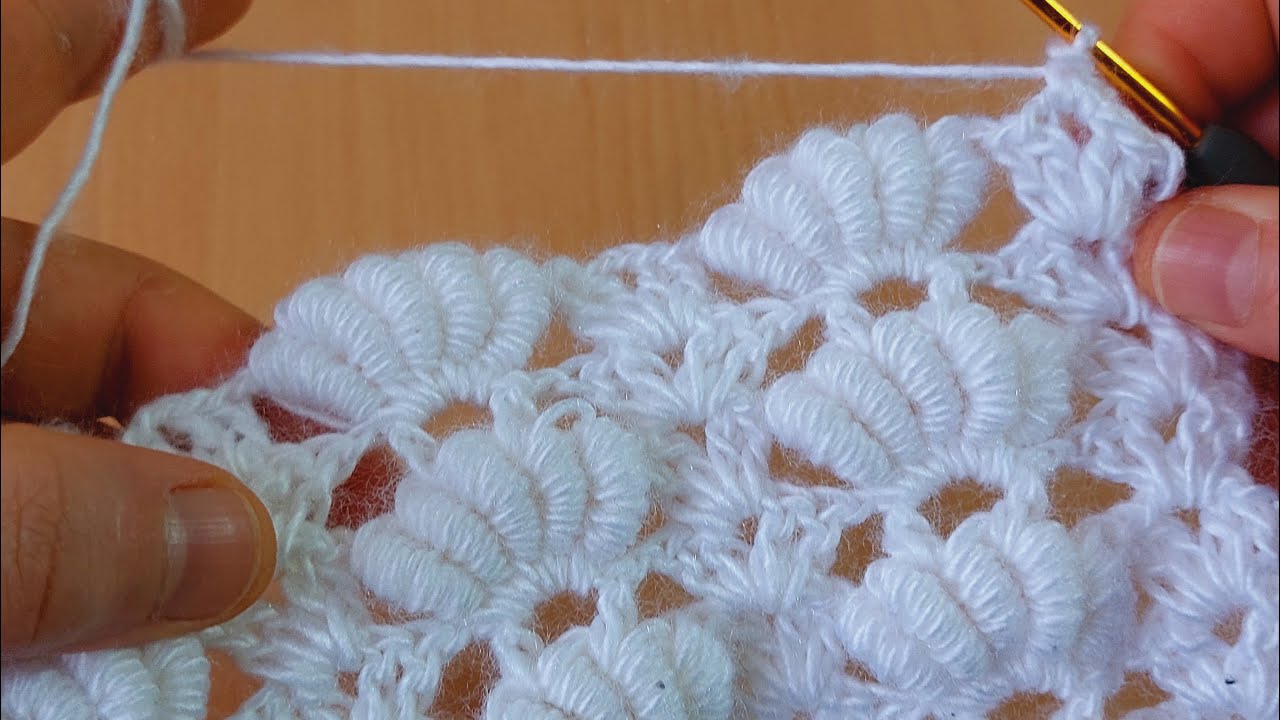 convoluted- extra easy crochet knitting- çok kolay tığ işi örgü