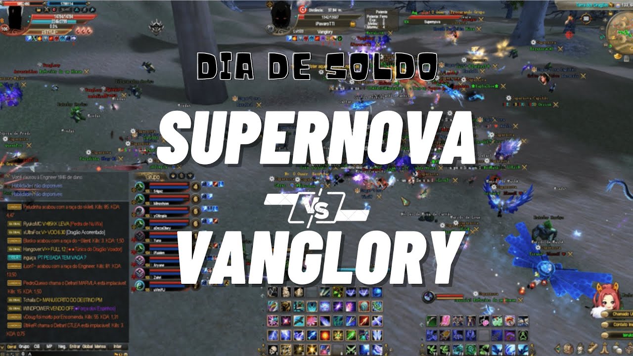 [PWHISTORY] GVG Supernova x Vanglory 03.08.22 (Primeiro soldo do servidor)