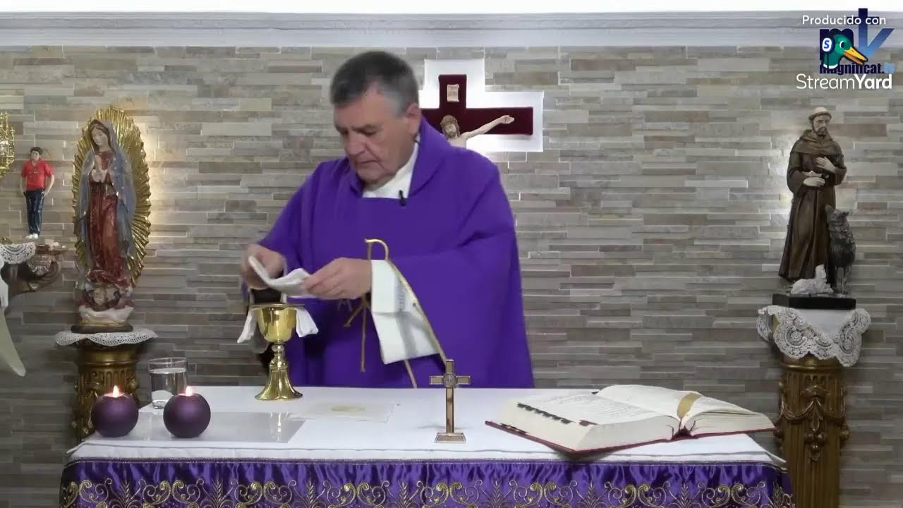 La Santa Misa de Hoy | Miércoles, III Semana de Cuaresma (11-03-2026) | P. Santiago Martín, FM