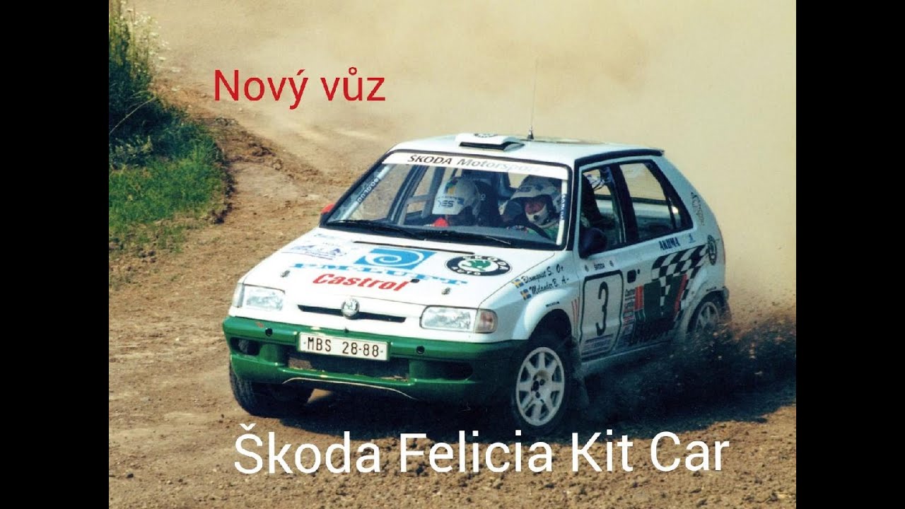 Škoda Motorsport a test nového soutěžního vozu Škoda Felicia Kit Car