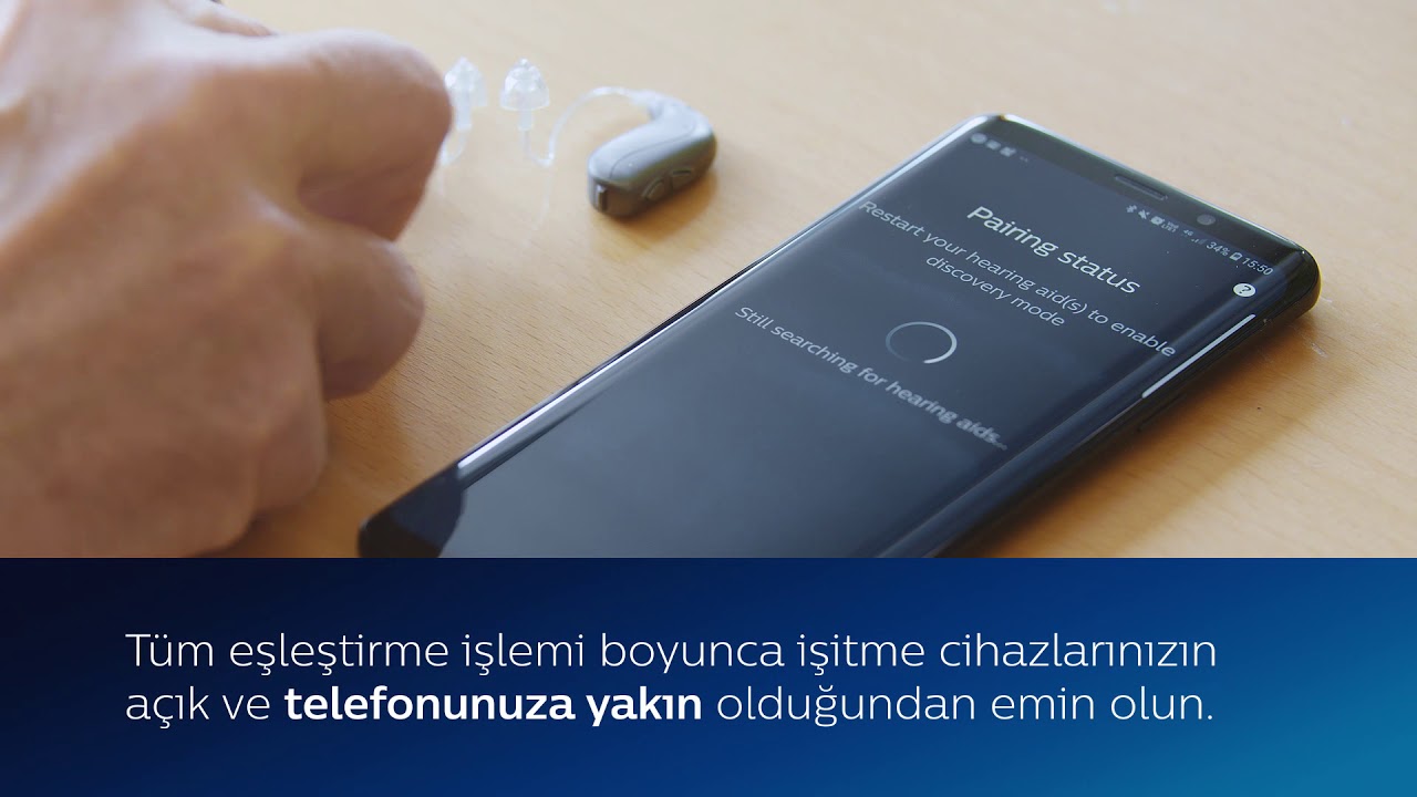 Philips HearLink işitme cihazları ile Android nasıl eşleştirilir