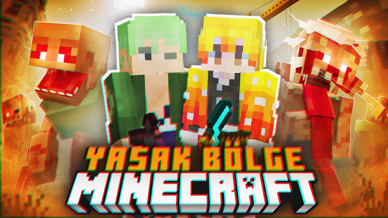 Minecraft YASAK BÖLGEDE Hayatta Kalmaya Çalıştım!