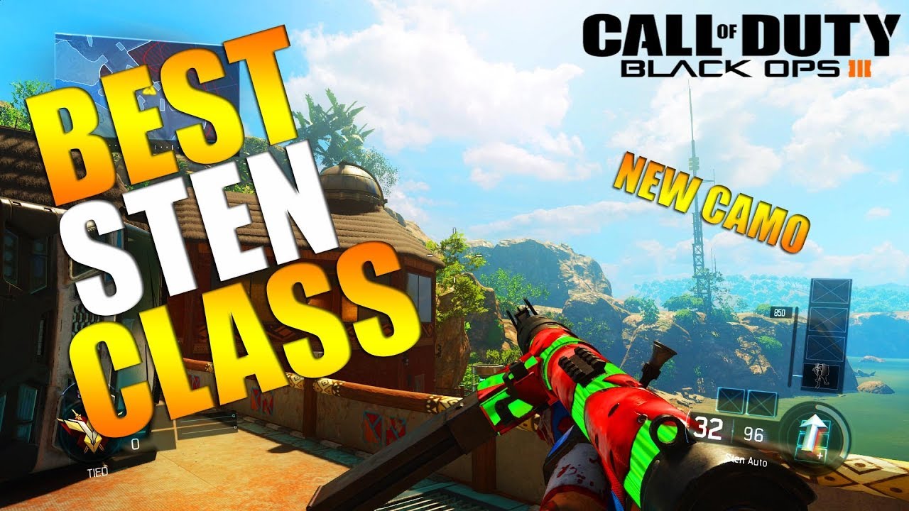 САМАЯ МОЩНАЯ КОМПЛЕКТАЦИЯ КЛАССА STEN! (BLACK OPS 3)