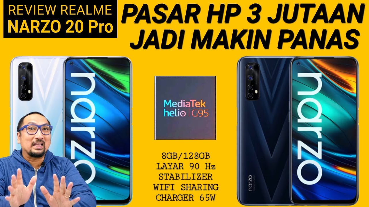 3.3JT, Game Kencang, 90Hz, Charger 65W! Review realme Narzo 20 Pro feat. OCTO Mobile by CIMB Niaga