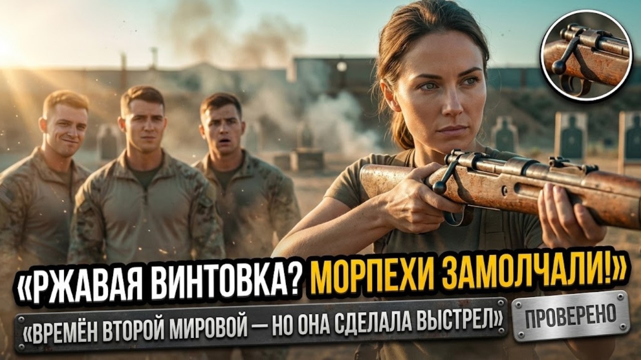 Старая винтовка. Скептические взгляды. А потом — тишина.