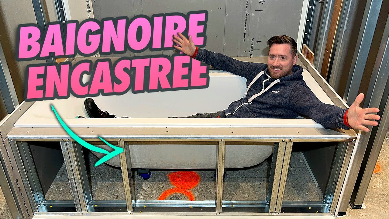 UNE BANQUETTE ET TABLIER DE BAIGNOIRE EN PLACO BA13 ! (Projet rénovation salle de bains - EP 15)