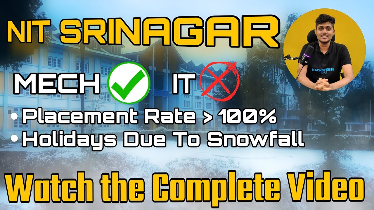 2026 NIT - Srinagar English College review (Nit - Srinagar Campus review)
