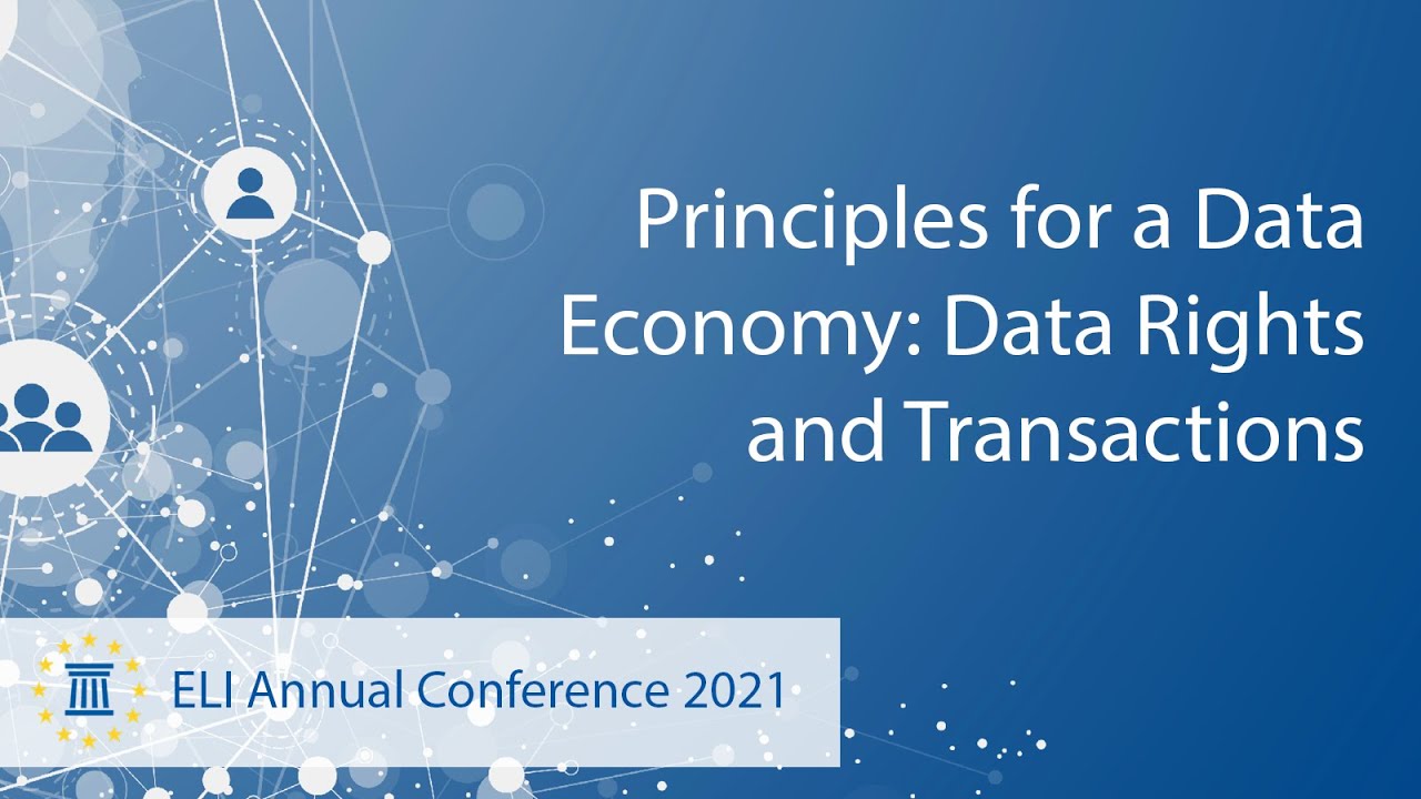Principles for a Data Economy: Data Rights and Transactions