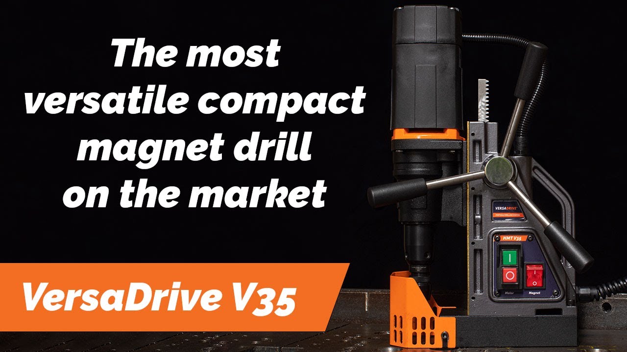 HMT V35 Magnet Drill - The most versatile compact magnet drill on the market