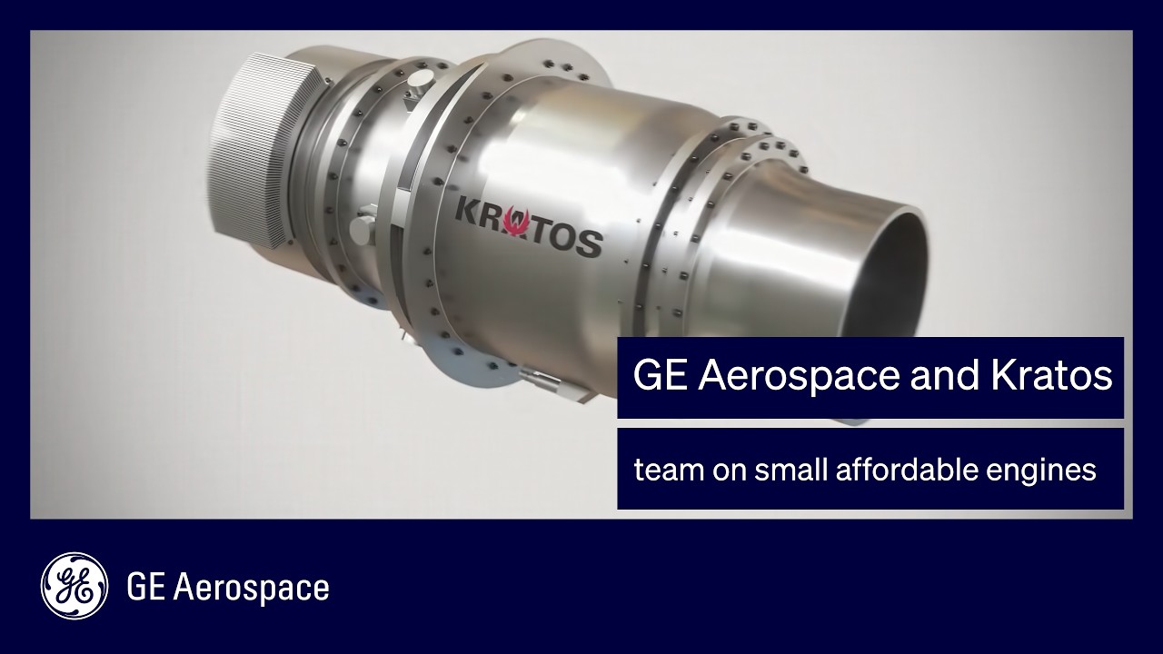 GE Aerospace and Kratos Team on Small Affordable Engines