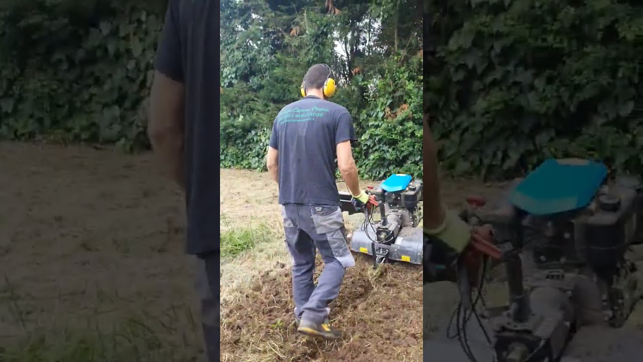 Motozappa bertolini 218 preparazione del terreno