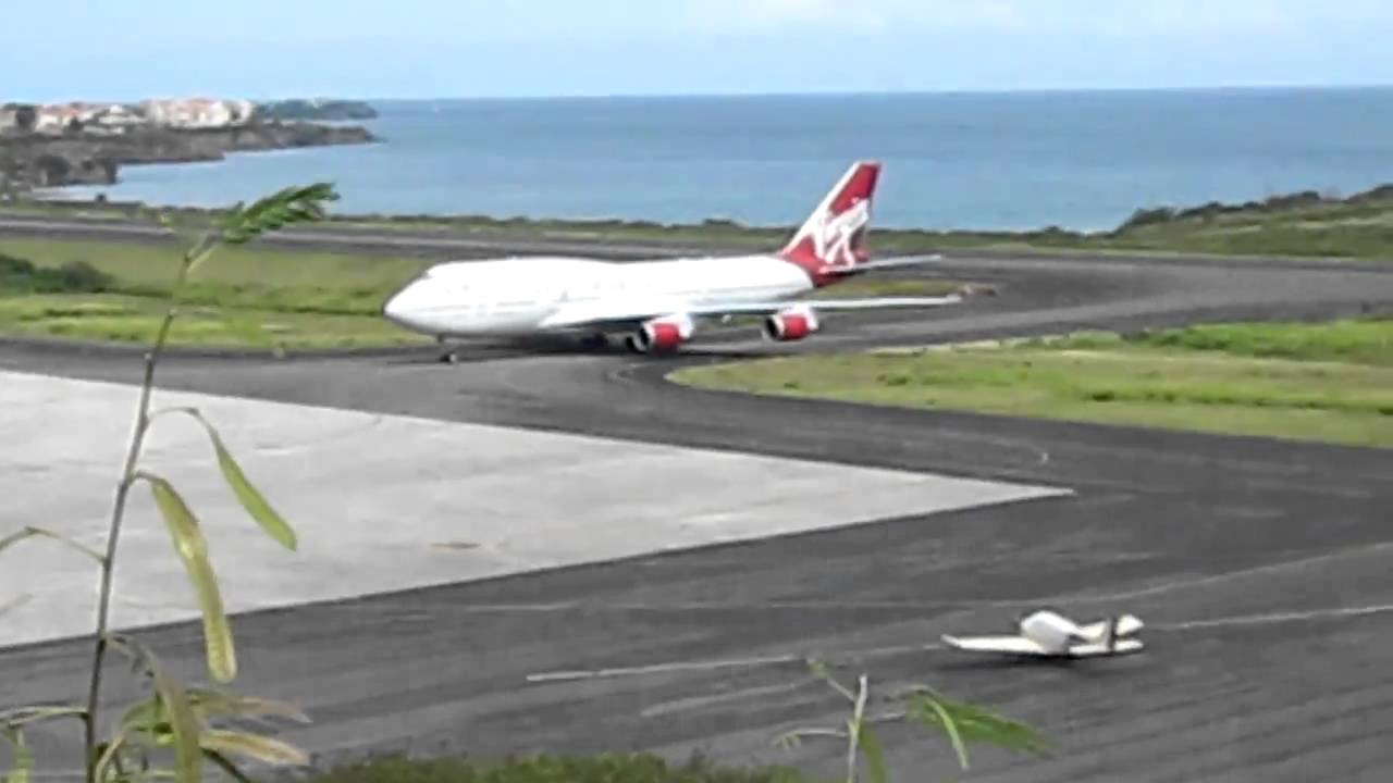 Virgin Atlantic VS051 Landing at Grenada