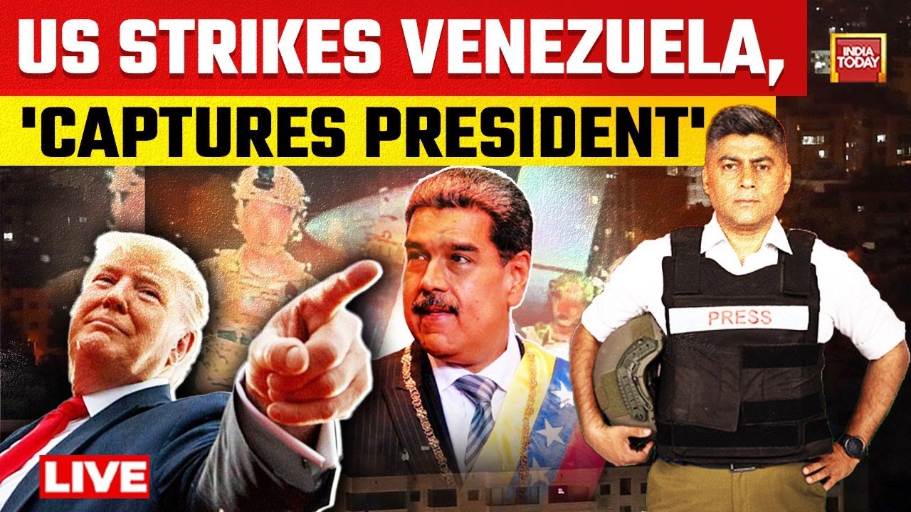 US Attacks Venezuela LIVE News: Trump Claims Venezuelan President Nicolas Maduro Under US Custody
