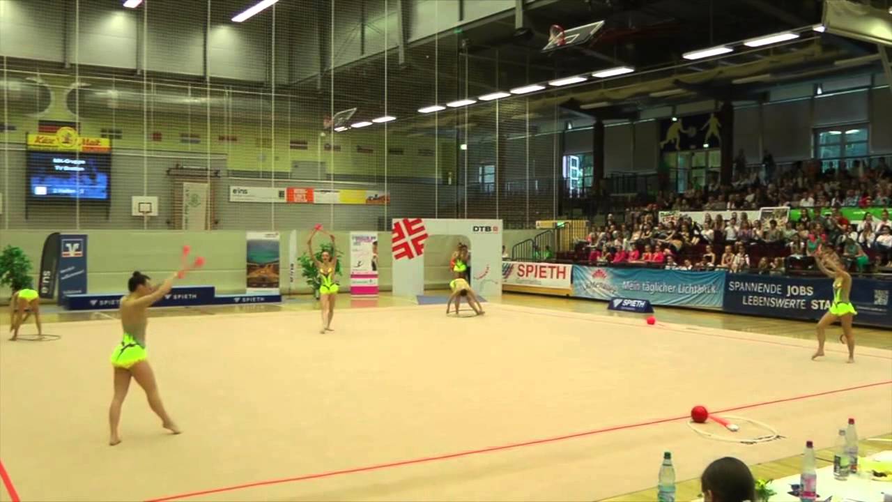 Deutsche Meisterschaften 2015 RSG MK-Gruppe TV 1846 Bretten