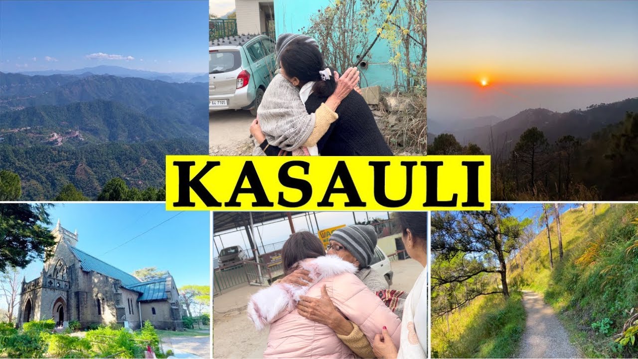Achanak Se Diya Tayiji ko Surprise | Surprise Visit To Kasauli with Thaanish & Family