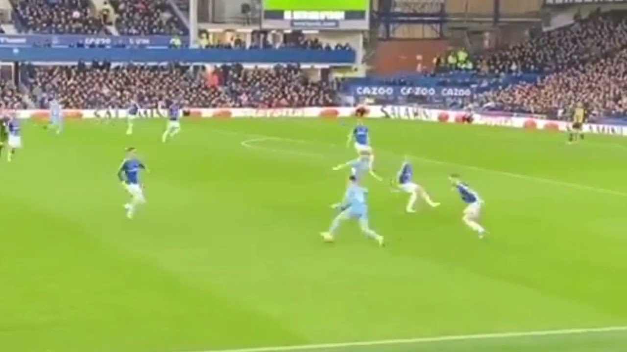 Phil Foden vs Everton (Away 27-2-2022)