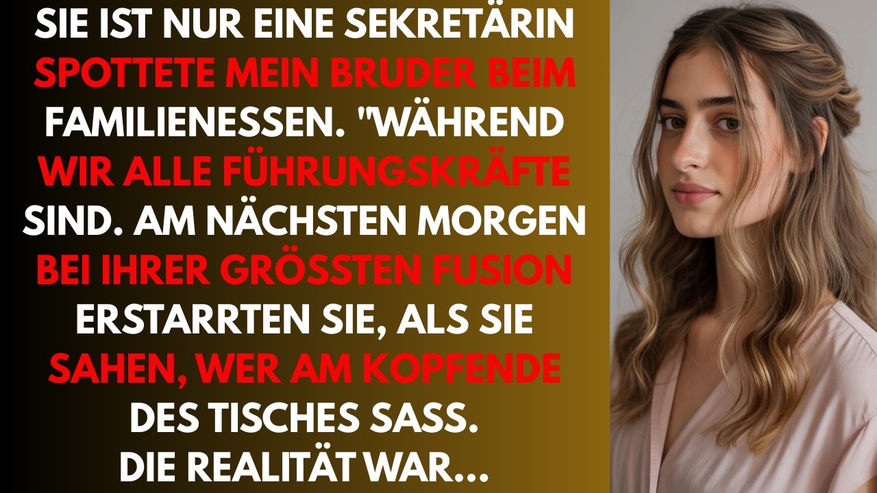 Sie warfen mich raus, weil ich 