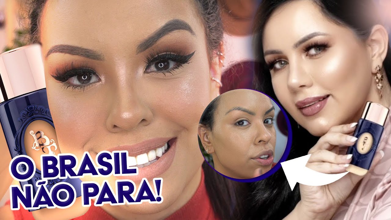 TESTEI a BT SKIN a NOVA base da BRUNA TAVARES! #base #testeiabase #brunatavares