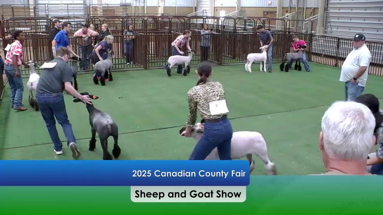 2025 Canadian County Free Fair Sheep and Goat Show