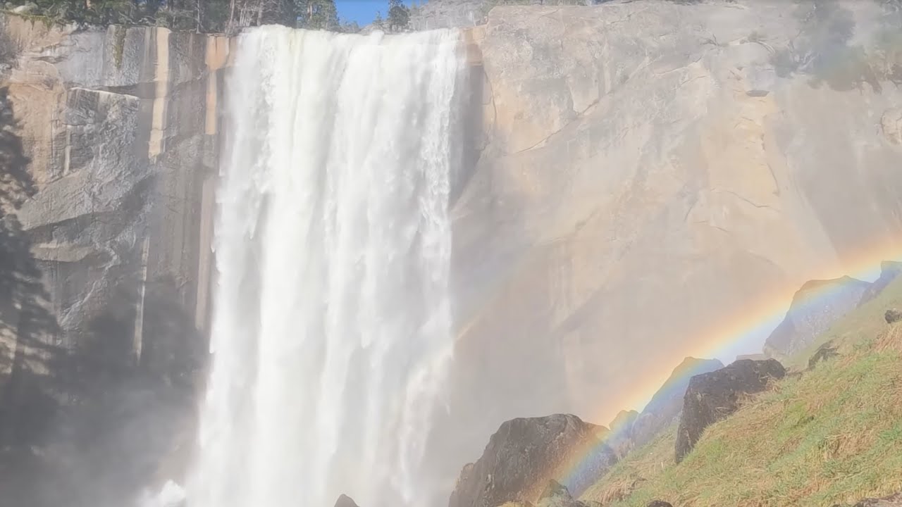 Yosemite Waterfalls in Full Force: Up Close at Peak Flow