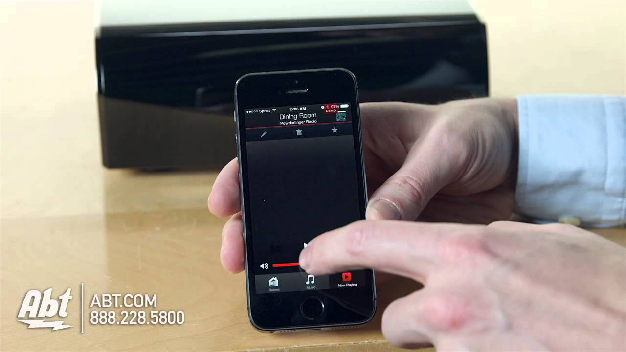 Denon HEOS Amp Class D Wireless Amplifier HEOSAMP Overview