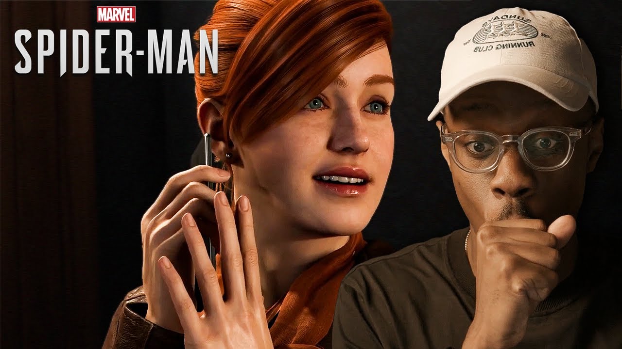 Meeting MJ for the First Time - Voice Actor Plays Marvel&rsquo;s Spider-Man Remastered (Blind Playthrough)