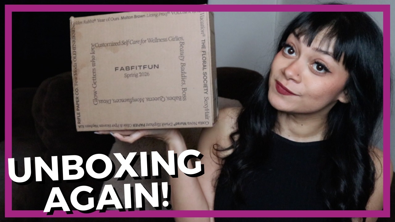 Распаковка FabFitFun Весна 2026