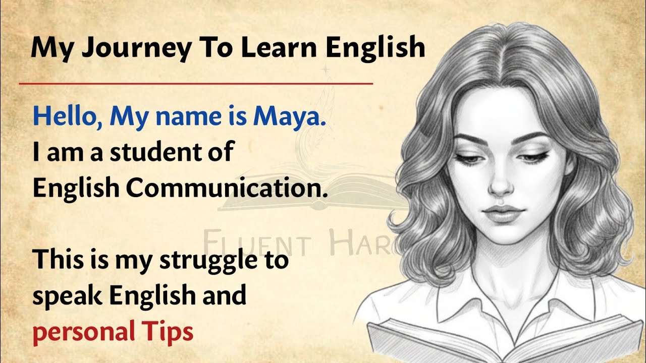 My Journey To Learn English || Graded Reader || Improve Your English || Learn English Speaking