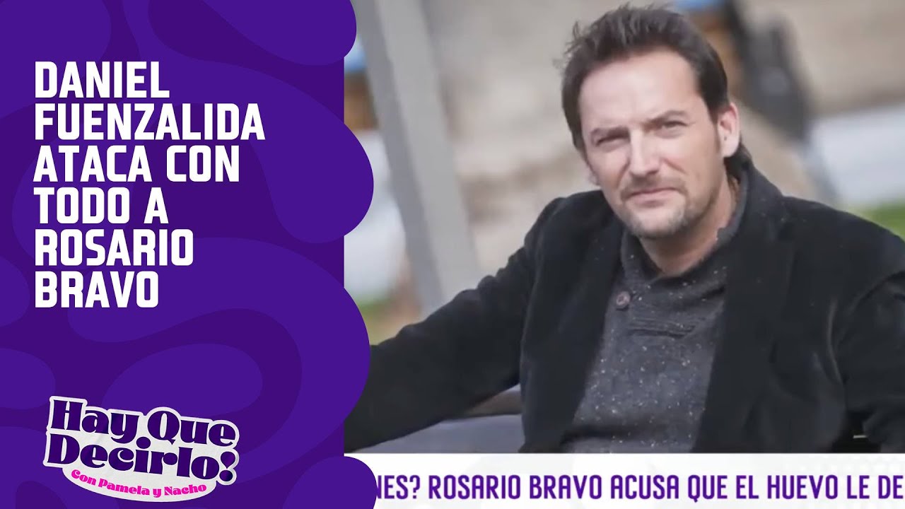 Daniel Fuenzalida aclara presunta deuda millonaria y ataca con todo a Rosario Bravo