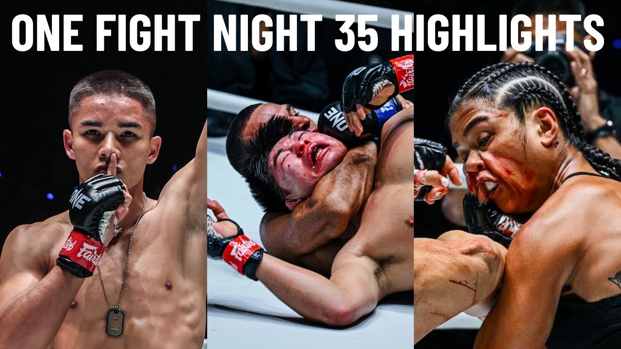 The Craziest ONE Fight Night 35 Highlights 🤩