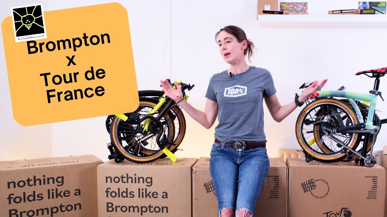 Brompton 2025 Tour de France Edition
