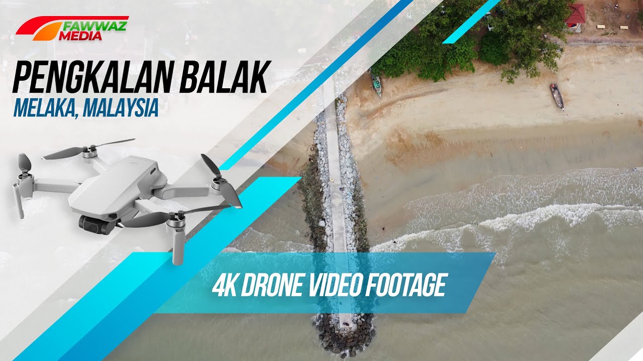 Pengkalan Balak, Melaka | Pantai Pengkalan Balak, Melaka (4k Video)