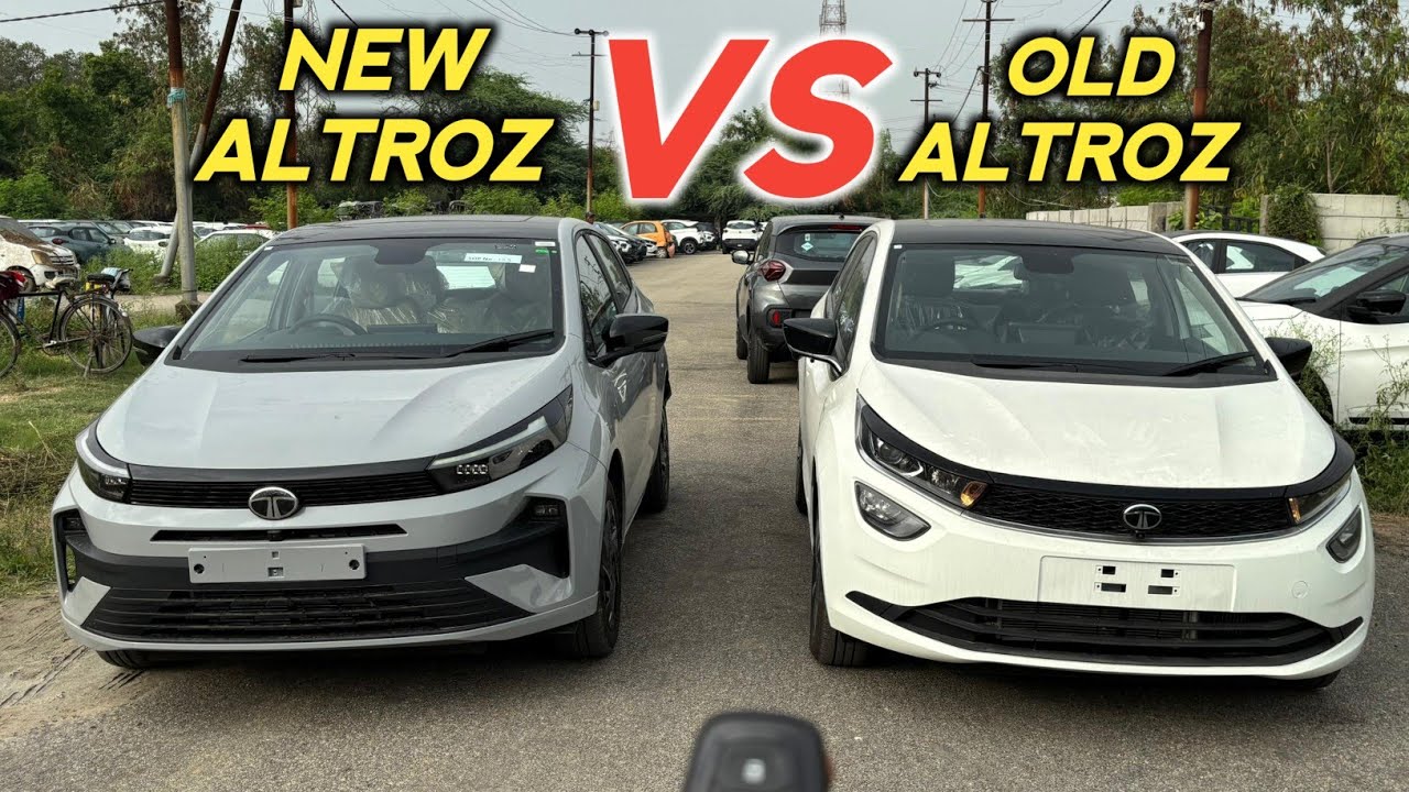 New Tata Altroz VS Old Tata Altroz