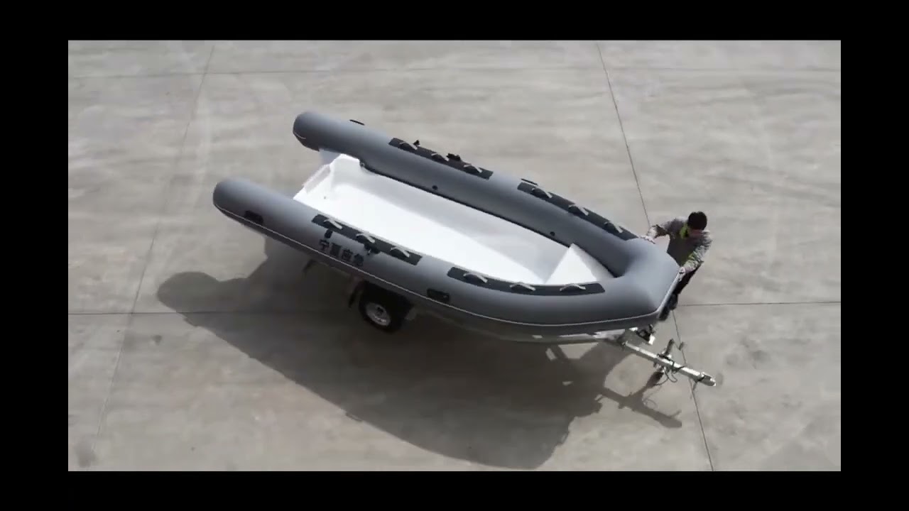 CE 2025 New Inflatable Boat Fishing Dinghy Hypalon or Pvc Material