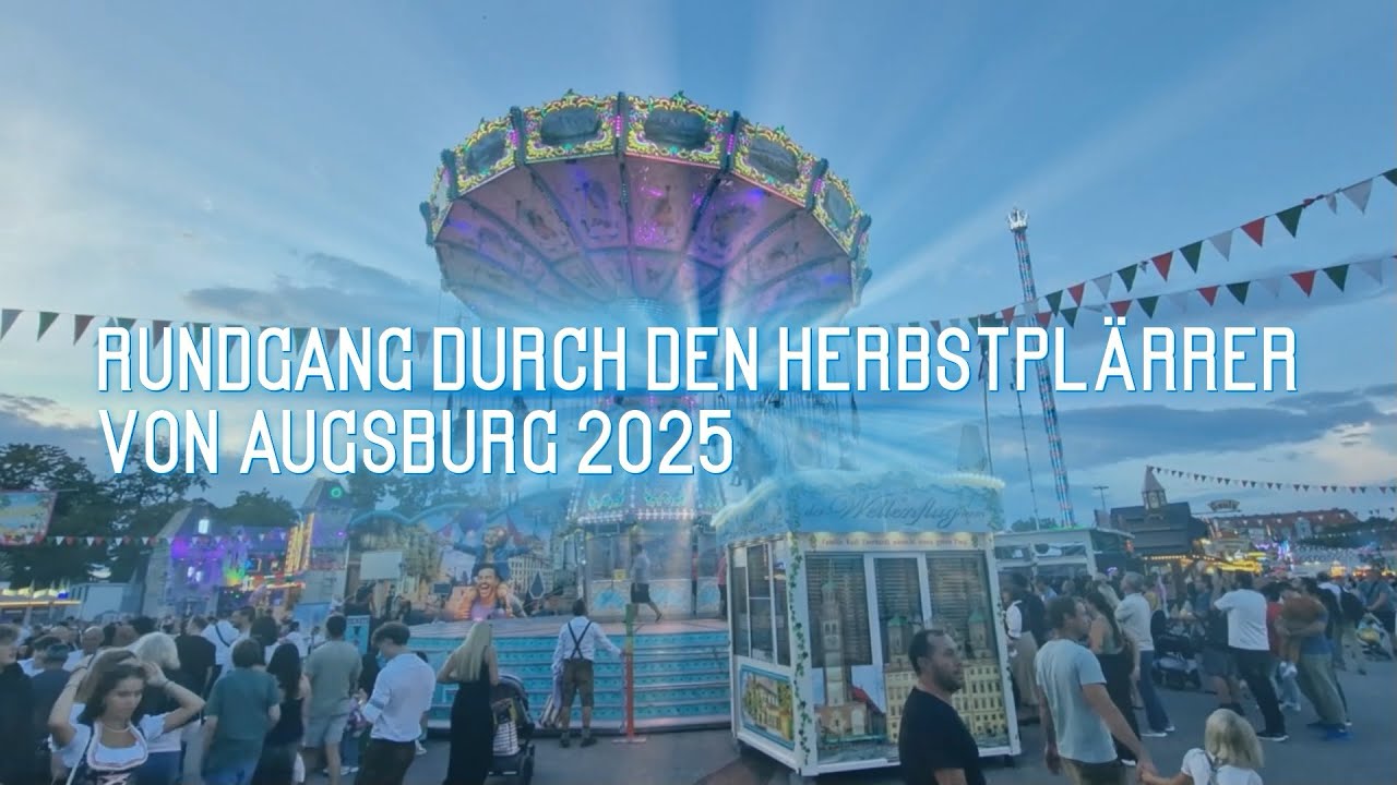 Herbstplärrer Augsburg Rundgang 2025 -Plärrer Augsburg- -2025- -Herbstplärrer- -Augsburg-