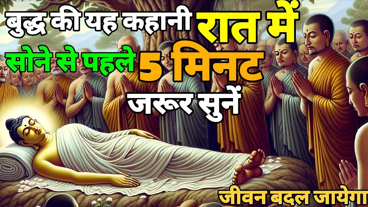 बुद्ध यह कहानी सोने से पहले सबको सुनाते थे |बुद्ध की सोने के समय की कहानी | @Akelavyaktiharbar