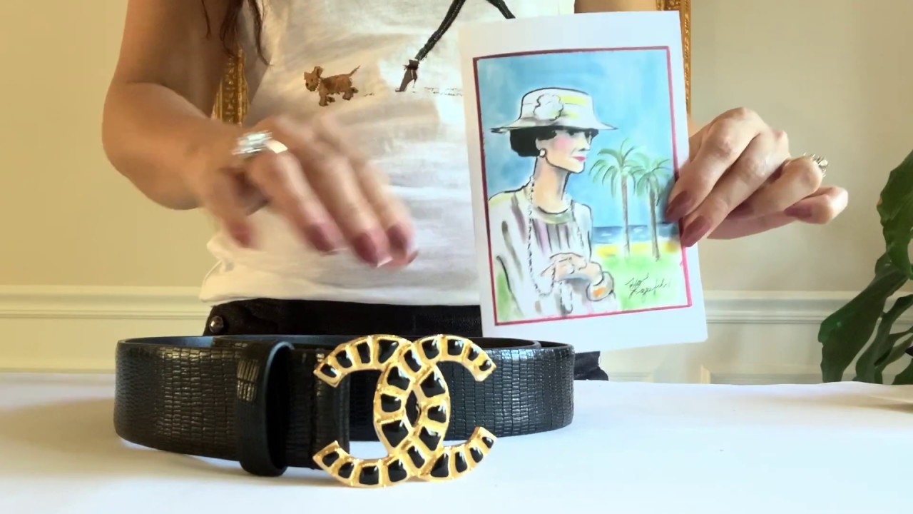 Unboxing Chanel CC Belt | Along the Nile Collection | Chanel LV