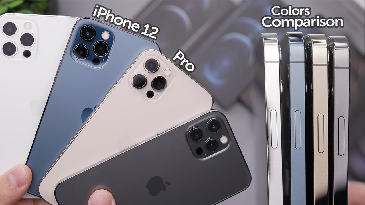 iPhone 12 Pro: подробное сравнение всех цветов! Какой лучше?