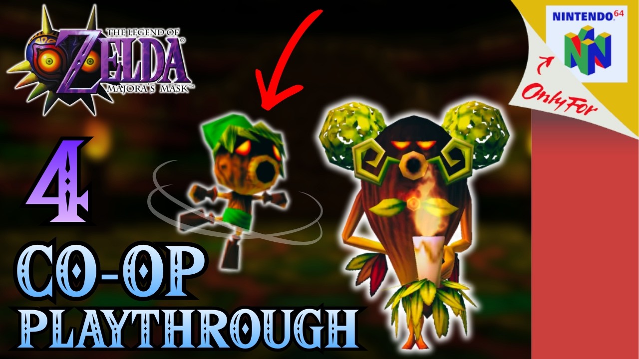 Catch Me If You Can: Majora’s Mask N64 CO‑OP [4]