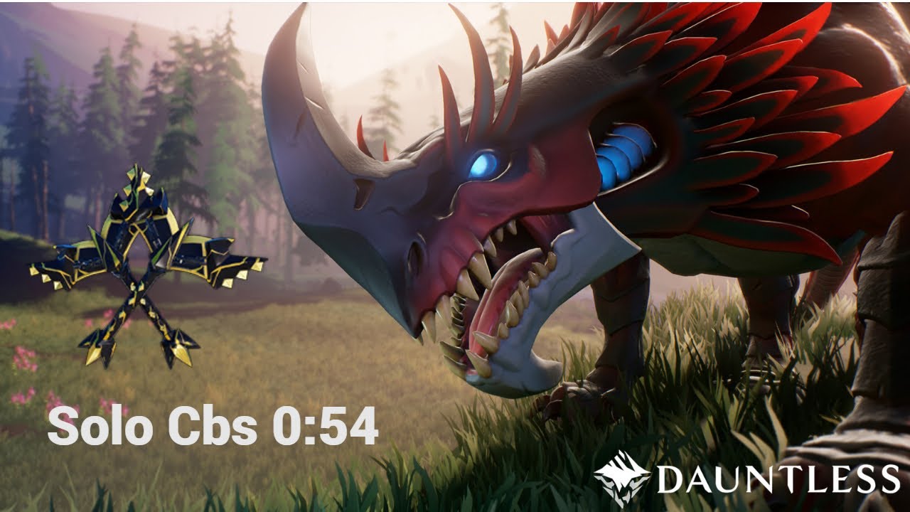 Dauntless Embermane Trial - Solo Chainblades 0:54