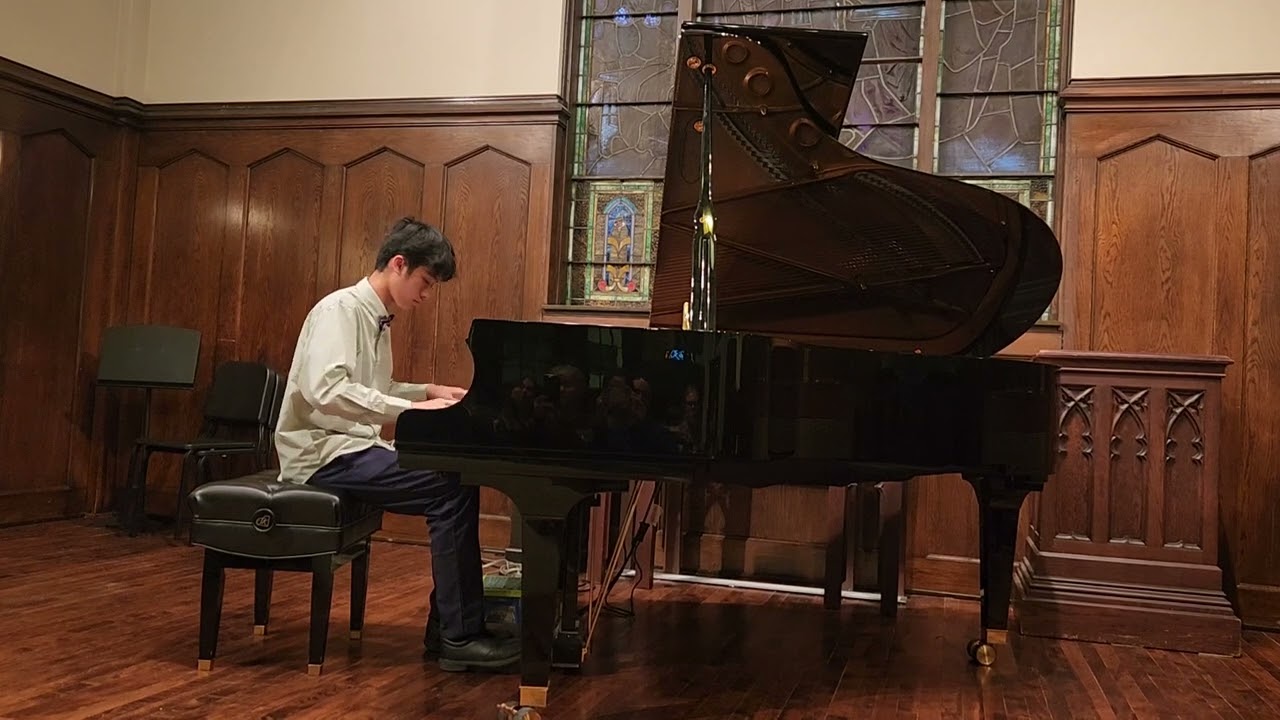 2025 Spring Recital, Beethoven, Piano Sonat No 1, Op. 2, 1st Mvt, by ec