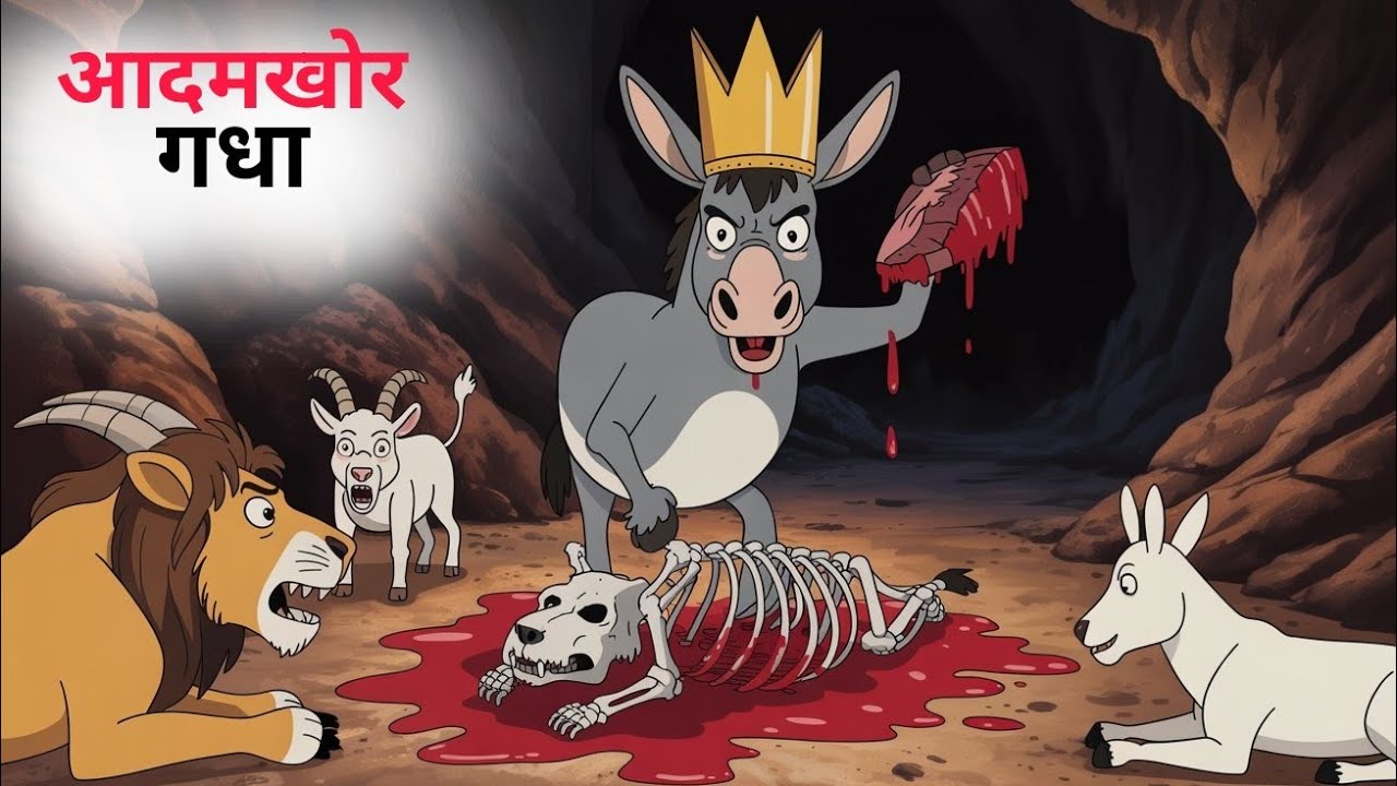 आदमखोर गधा 😱 | Hindi Kahaniya | HindiMoral stories | Hindi kahani | stories inhindi |