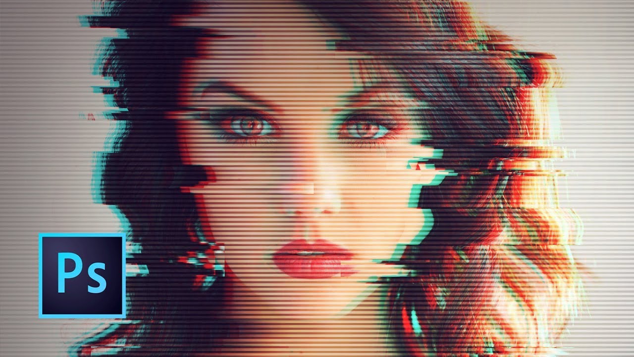 Tutorial Photoshop | Efecto Glitch